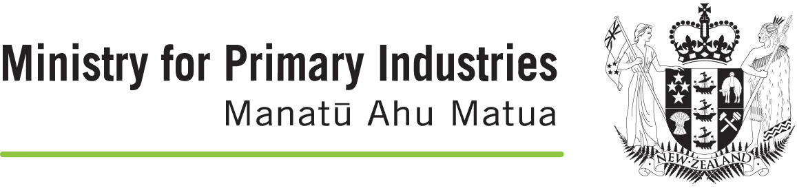 Ministry for Primary Industries